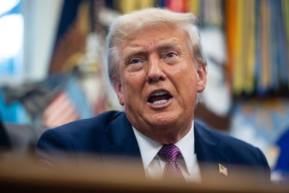 Trump: Krever EU innfører 100 prosent toll på India og Kina