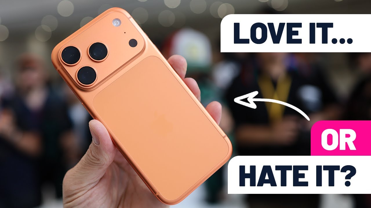 iPhone 17 series hands-on: Apple takes calculated risks with the 17 Pro and all-new slim iPhone Air - YouTube