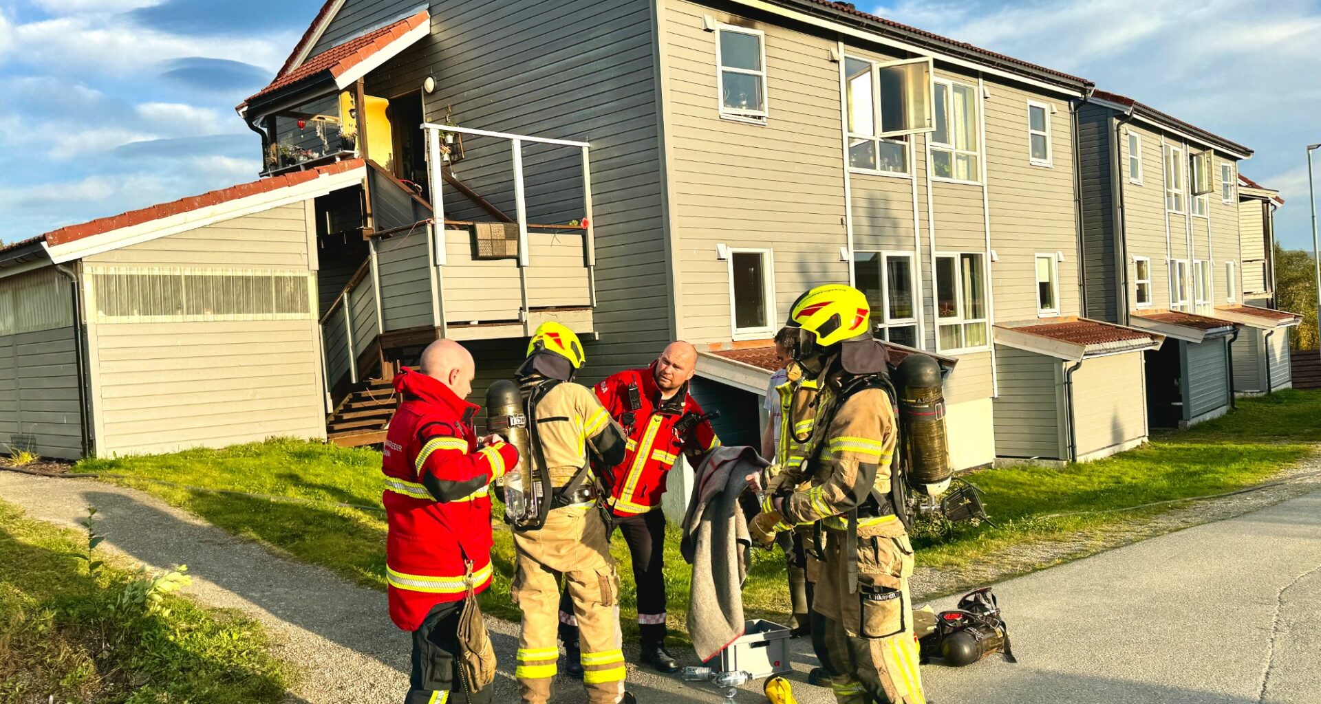 Brann, Varden | Brann ved Varden – en person sendt til UNN