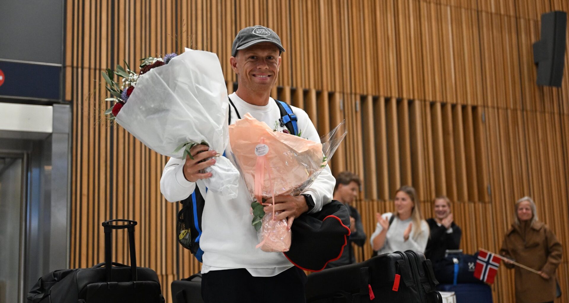 Triatlon, Ironman | VM-helten ble feiret på Flesland: – Det er surrealistisk