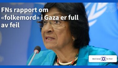 FNs rapport om «folkemord» i Gaza er full av feil