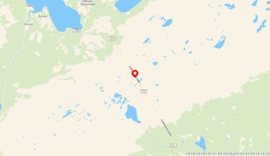 Bilbrann på E6 i Sørfold – Kobbskartunnelen stengt