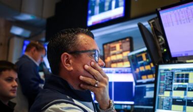 Frykten øker: Rødt på New York-børsen