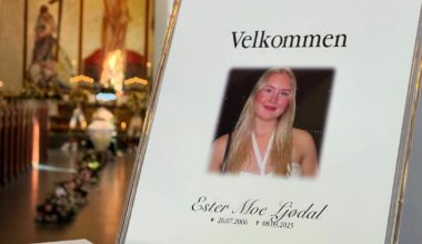 Ester (19) gravlegges etter brannen på Hamar