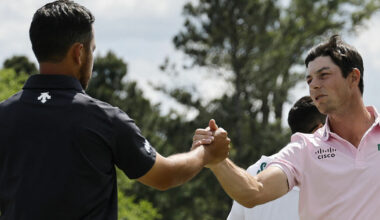 Golfstjerne ut mot babyrykter: - Ikke oppkalt etter Viktor Hovland