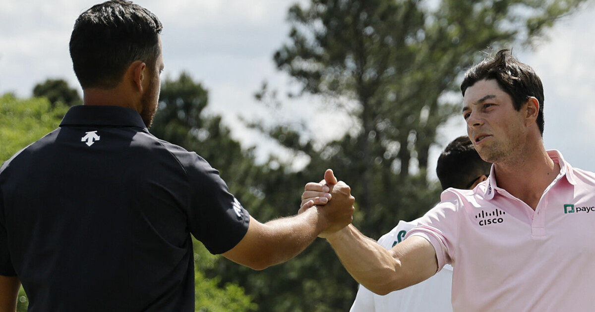 Golfstjerne ut mot babyrykter: - Ikke oppkalt etter Viktor Hovland