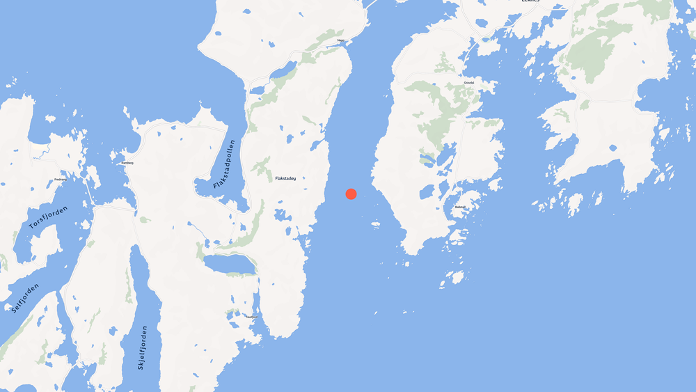 En person innestengt i skrog i Lofoten: – NRK Nordland