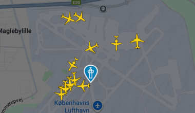 Kaos på København lufthavn