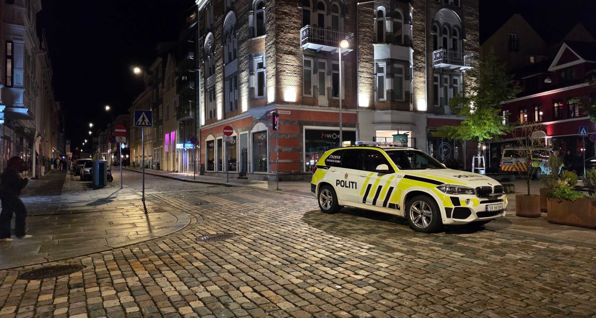 Politi, Bergen | Fikk flere meldinger om slagsmål i sentrum
