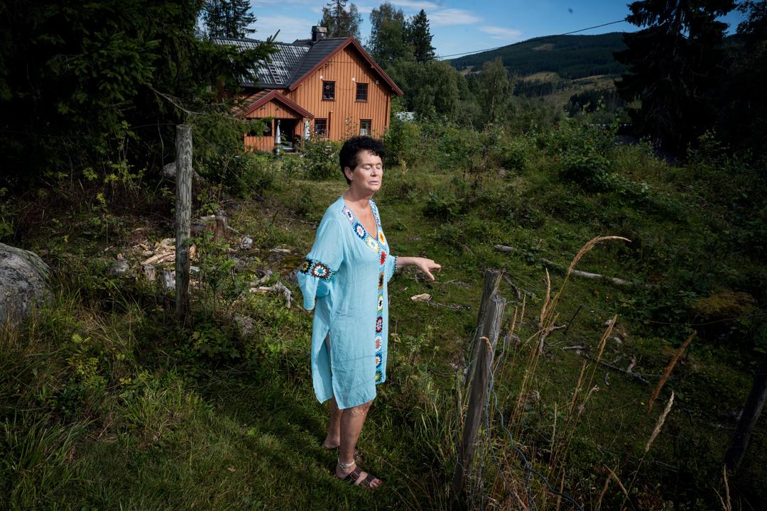Britt-Elise Heggelund var vitne til drapet i Hurdal