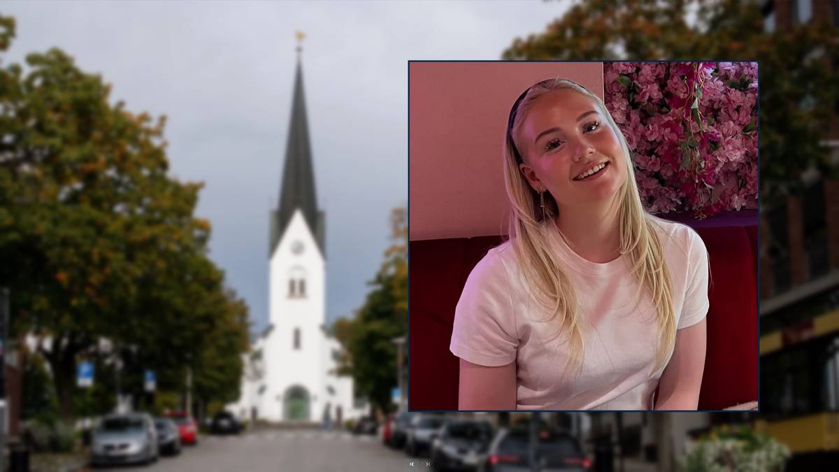 Collage Ester Moe Ljødal og Hamar domkirke