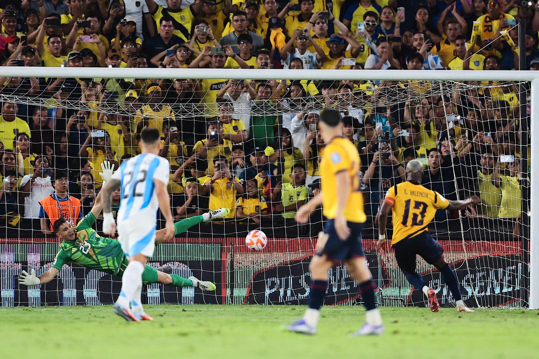 Argentina tapte overraskende for Ecuador