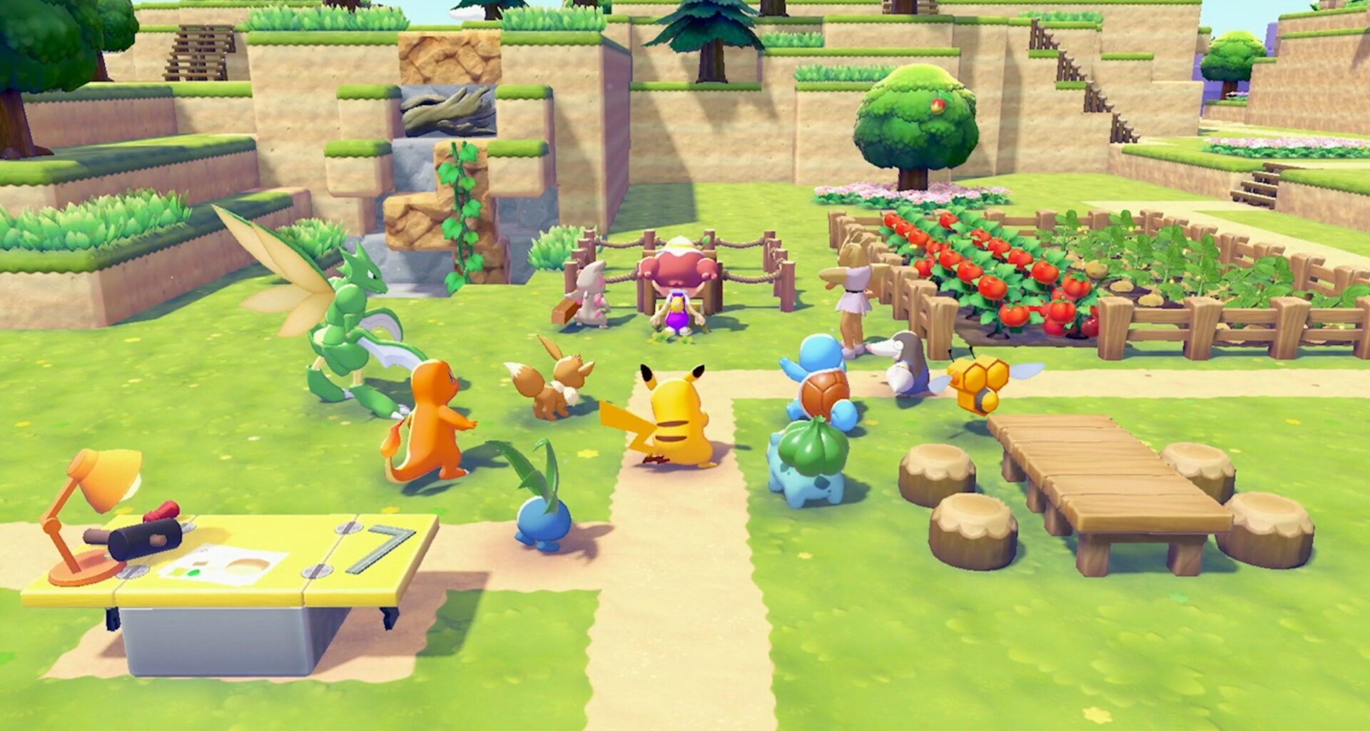 Pokémon tar et blad ut av Animal Crossings bøker med Pokopia - Pokémon Pokopia