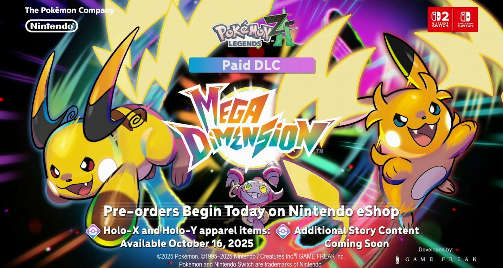 En DLC for Pokémon Legends: Z-A er allerede kunngjort