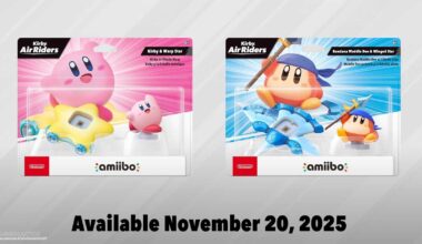 Kirby Air Riders tar fly med dyre nye Amiibo-figurer