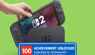 Nintendo tar patent på et Achievement-system for Switch -