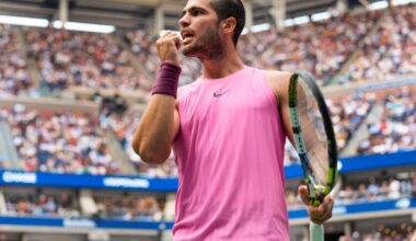 Carlos Alcaraz til finale i US Open – slo Novak Djokovic i strake sett