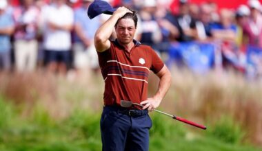 Viktor Hovland står over i Ryder Cup