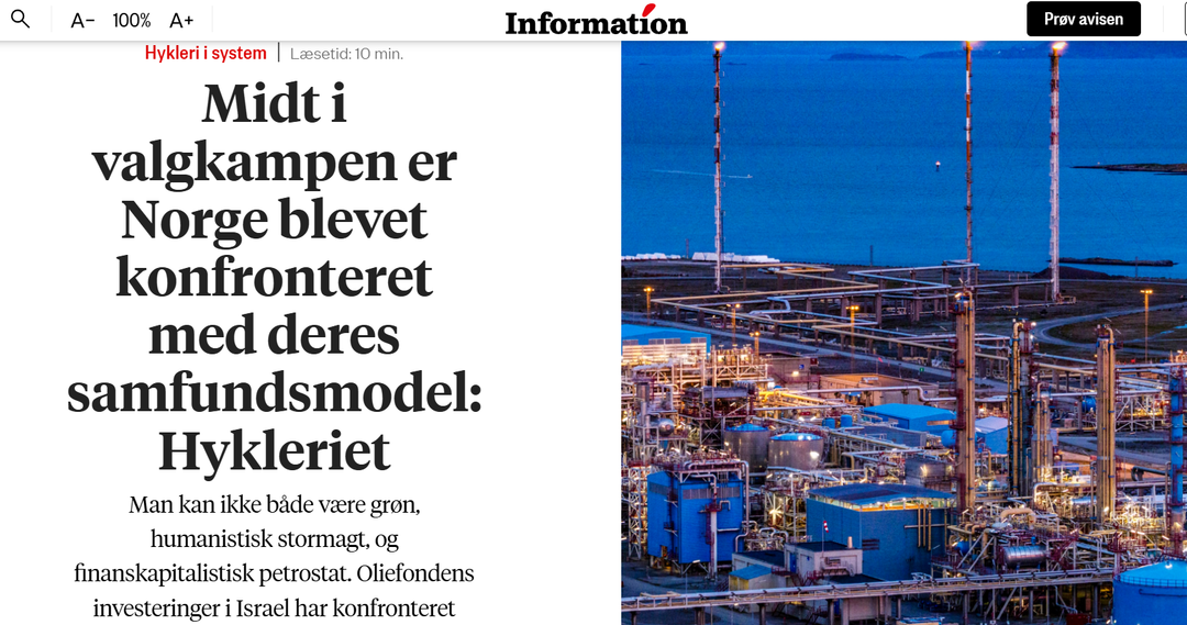 Meninger: Det norske valget i utenlandske medier: «Hykleri» og «skamløst»