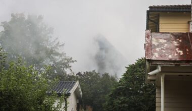 Flere personer savnet i husbrann i Hamar – kommunen setter krisestab