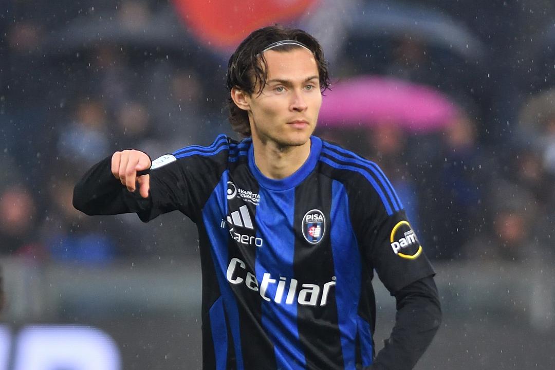 Markus Solbakken på vei til AGF