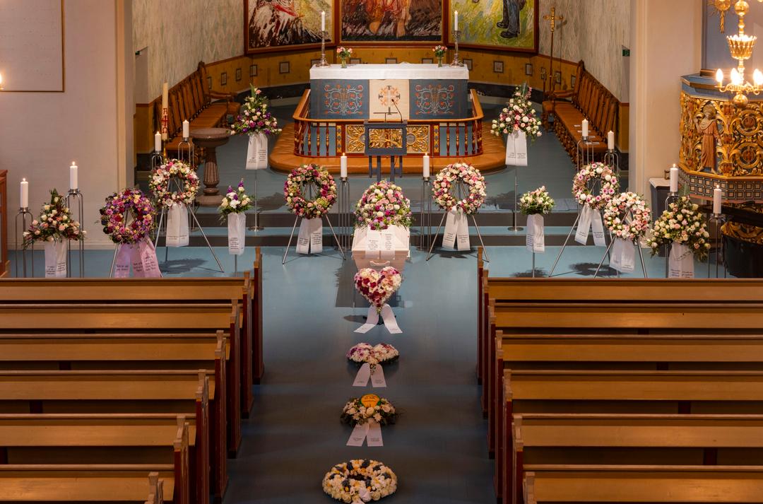 Astrid Støe Valla (18) bisatt i Hamar Domkirke