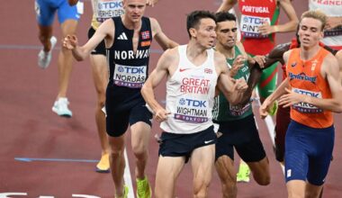 Narve Gilje Nordås slått ut av 1500-meter på dramatisk vis