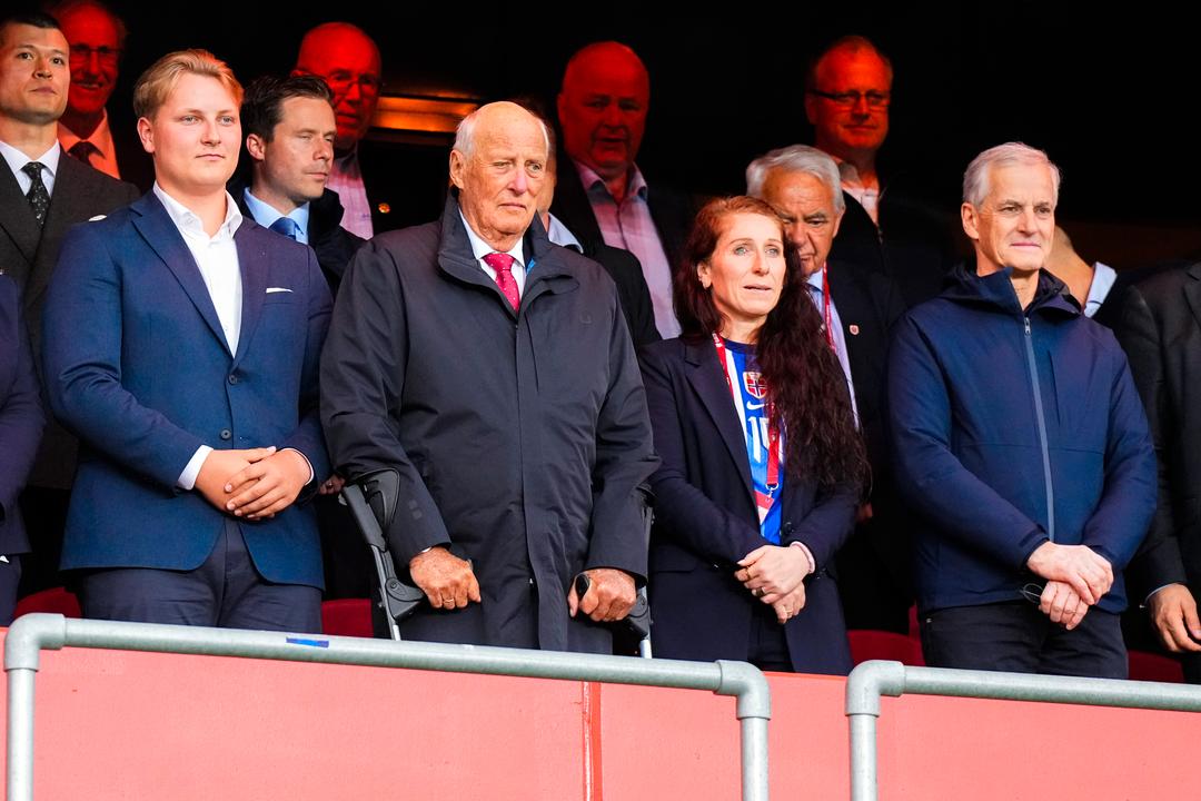 Kongehuset planlegger ikke å være til stede på Norges kamp mot Israel