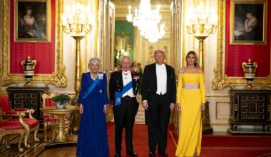 Trump brøt kongelig etikette under statsbesøk i Storbritannia