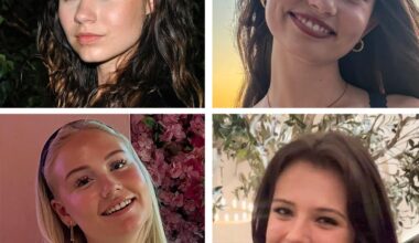Ida (19), Astrid (18), Ester (19) og Ariane (18) døde i brannen i Hamar
