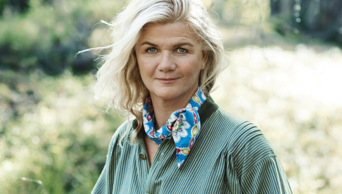 Programleder Anne Lindmo forteller at hun hadde lite erfaring fra fredagstaco i forkant av Kokkeskolen.