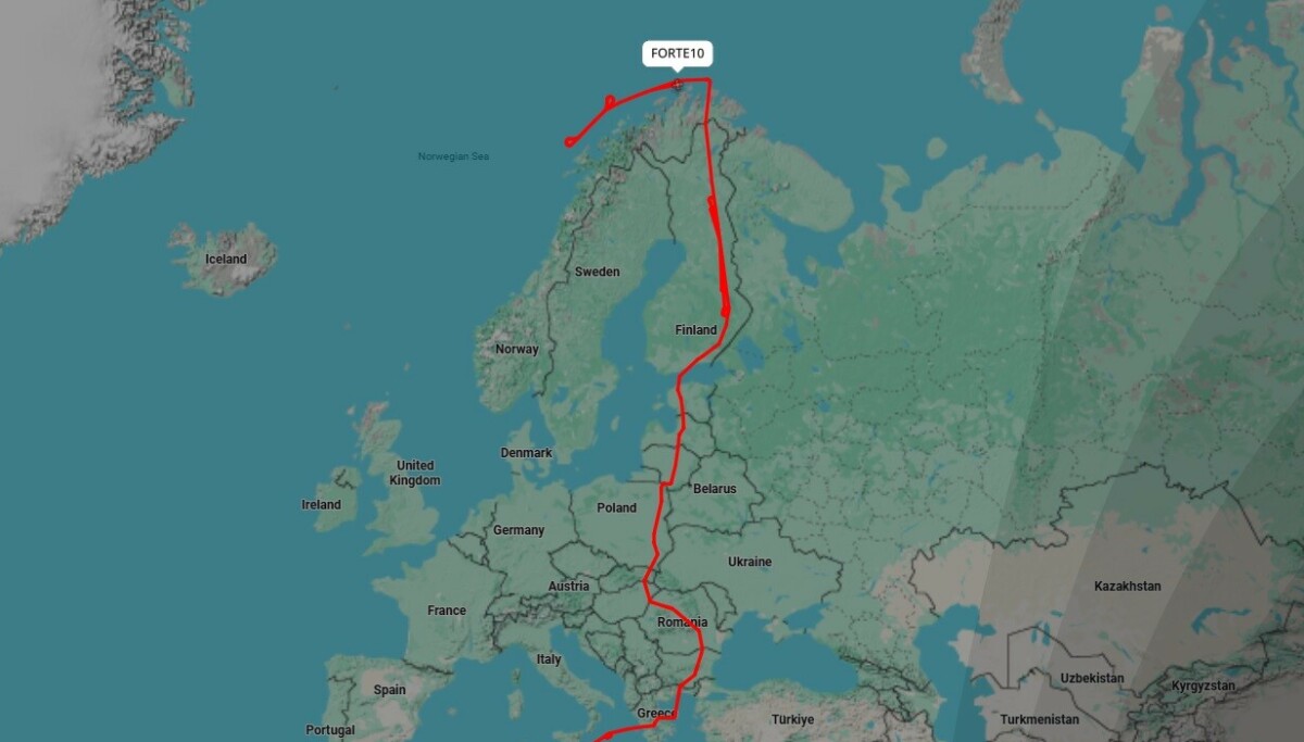 Amerikansk drone utenfor Norge