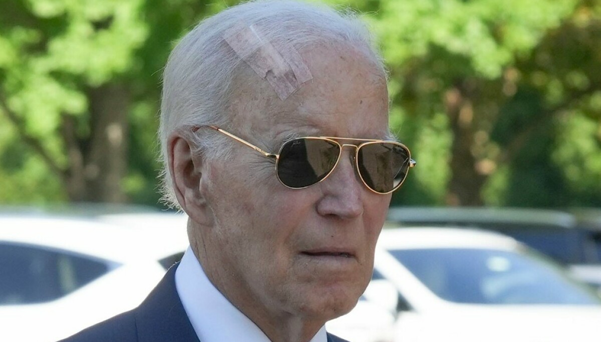 Joe Biden operert for hudkreft