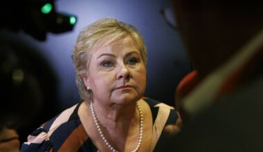 Erna snur - refser Sylvi