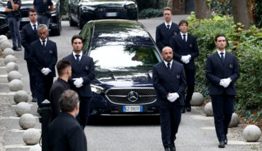Tok et siste farvel med Giorgio Armani
