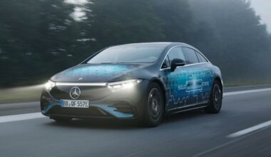 Elbilen Mercedes-Benz EQS kjørte 120,5 mil uten å lade