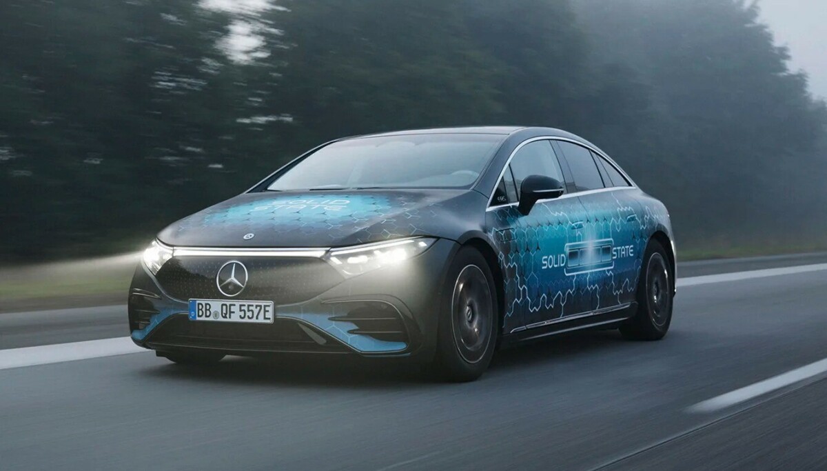 Elbilen Mercedes-Benz EQS kjørte 120,5 mil uten å lade