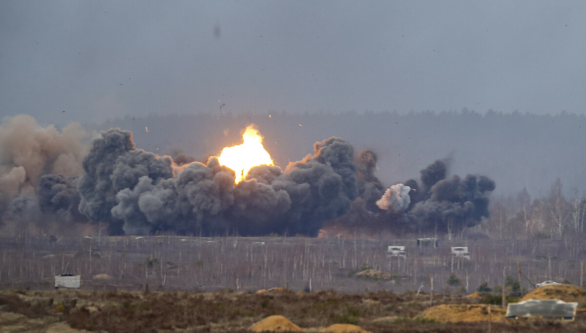 Stor militærøvelse ved Natos grenser