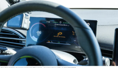 Så langt gikk elbilene med null prosent på displayet