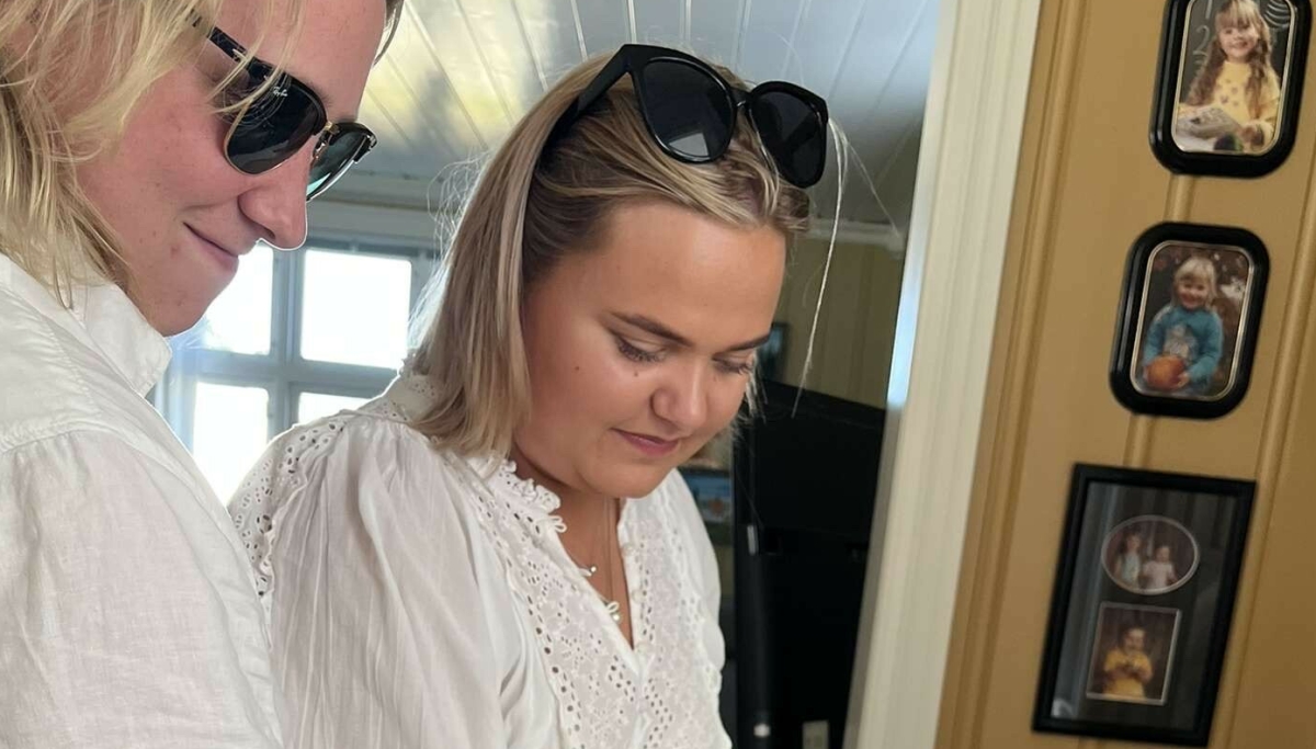 Marie og Kristian brukte kr 28.000 på brullupet