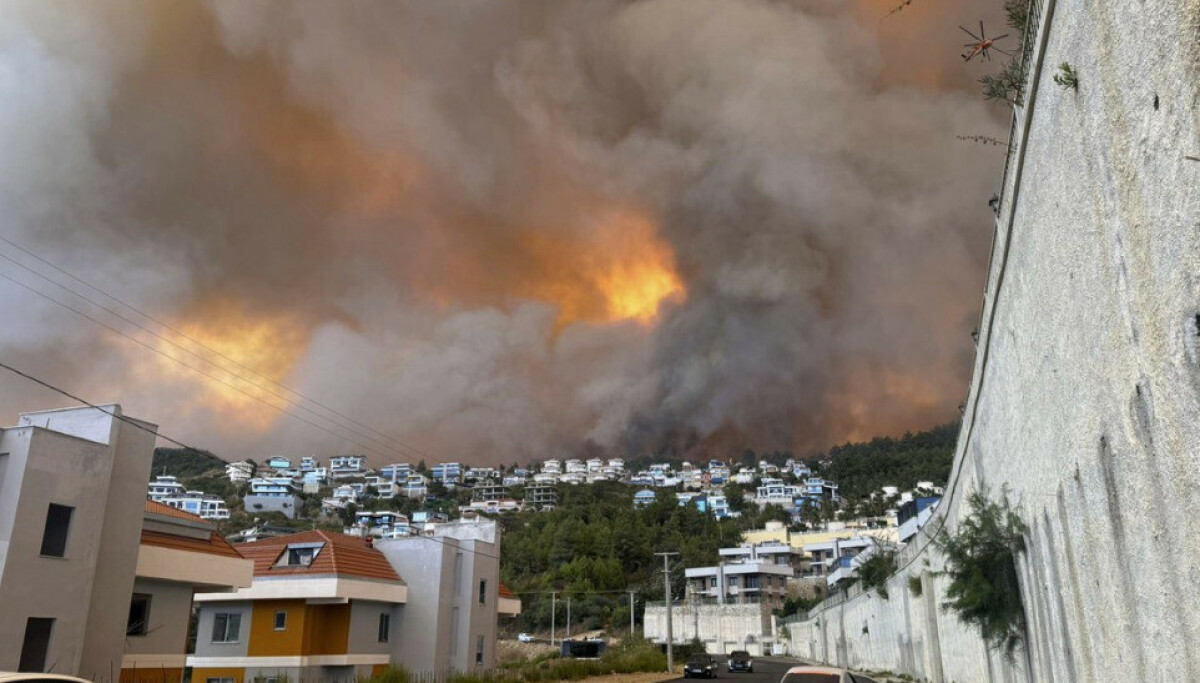 UD advarer nordmenn etter skogbrann i Alanya