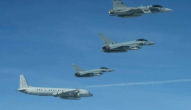 Russisk fly over Østersjøen