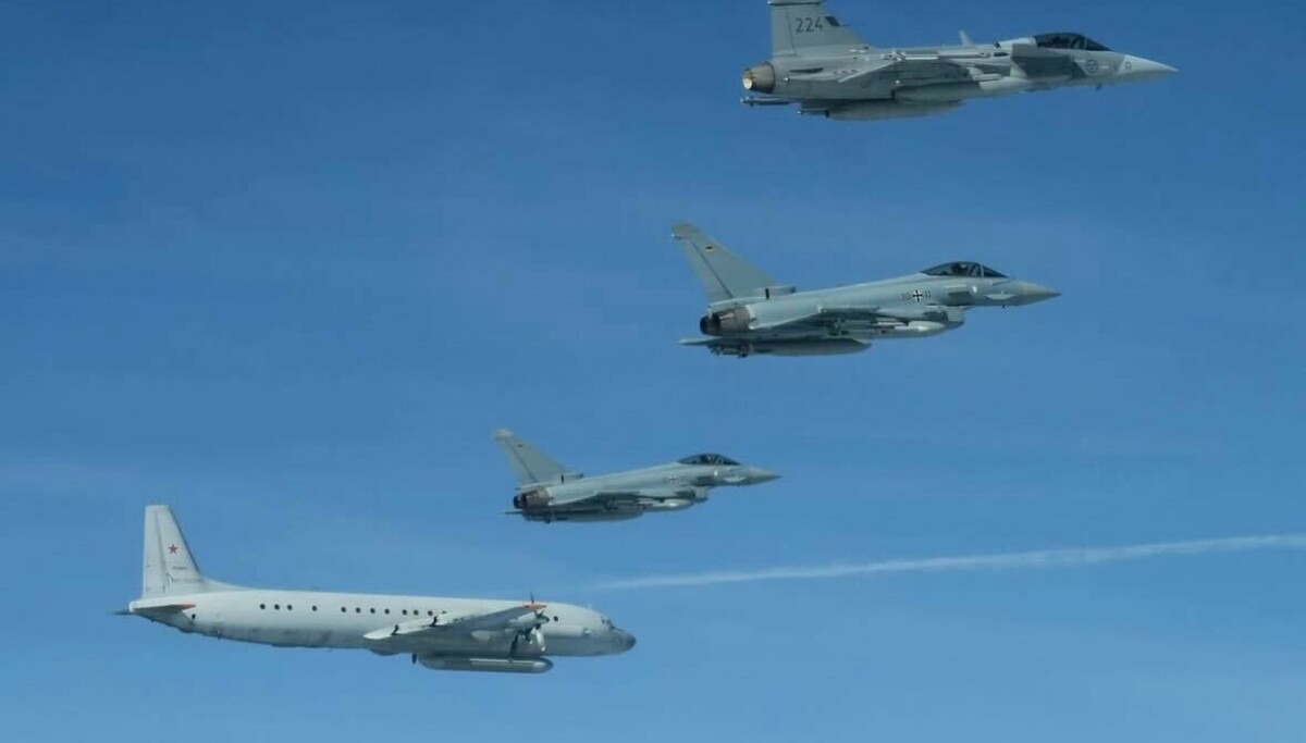 Russisk fly over Østersjøen