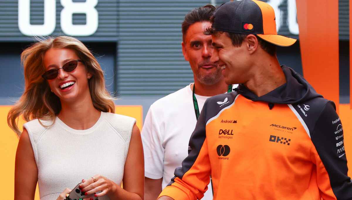 Lando Norris bekrefter forhold med portugisisk modell