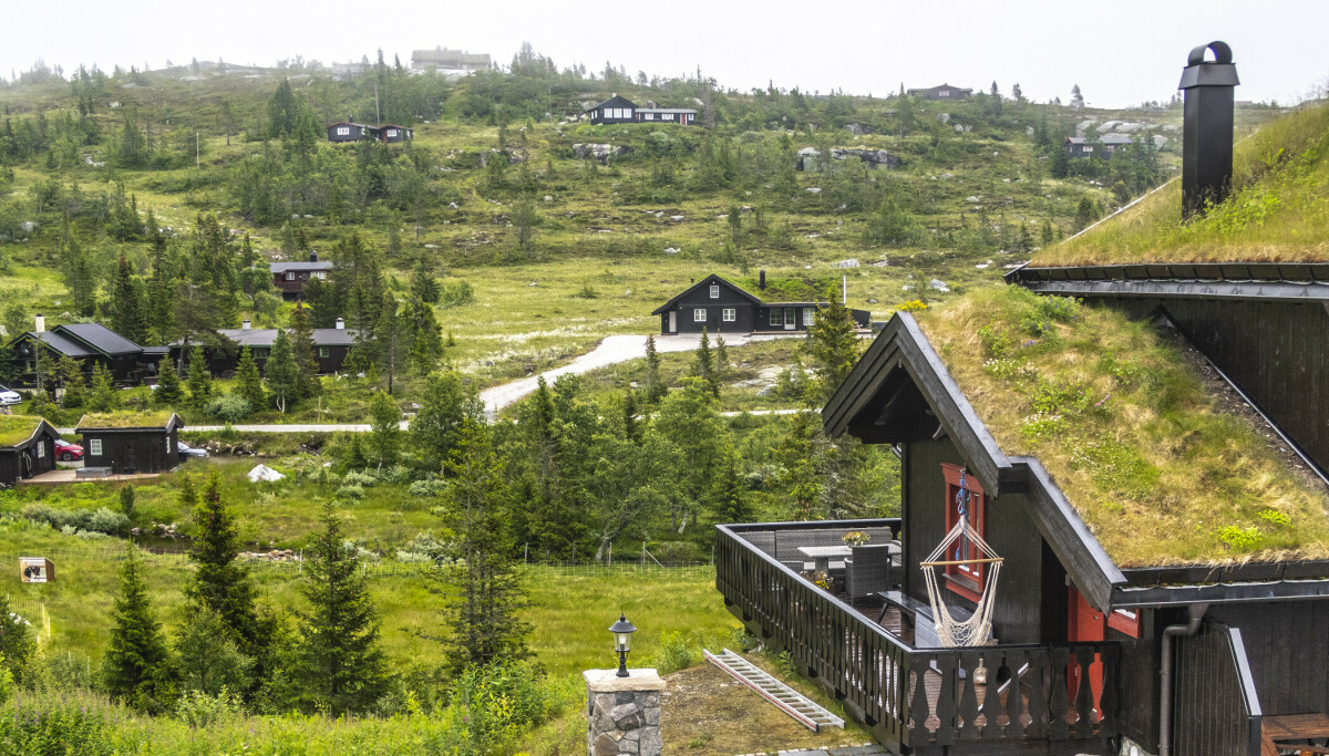 Hytte ligger lenge til salgs