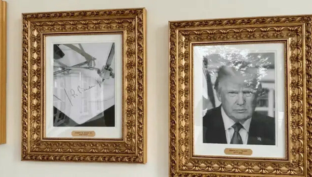 Trump håner Biden i sitt nye «Walk of Fame».