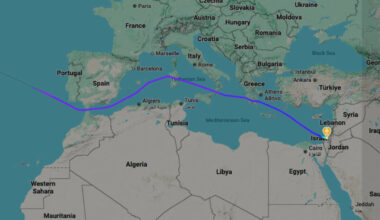 Netanyahu med uvanlig rute