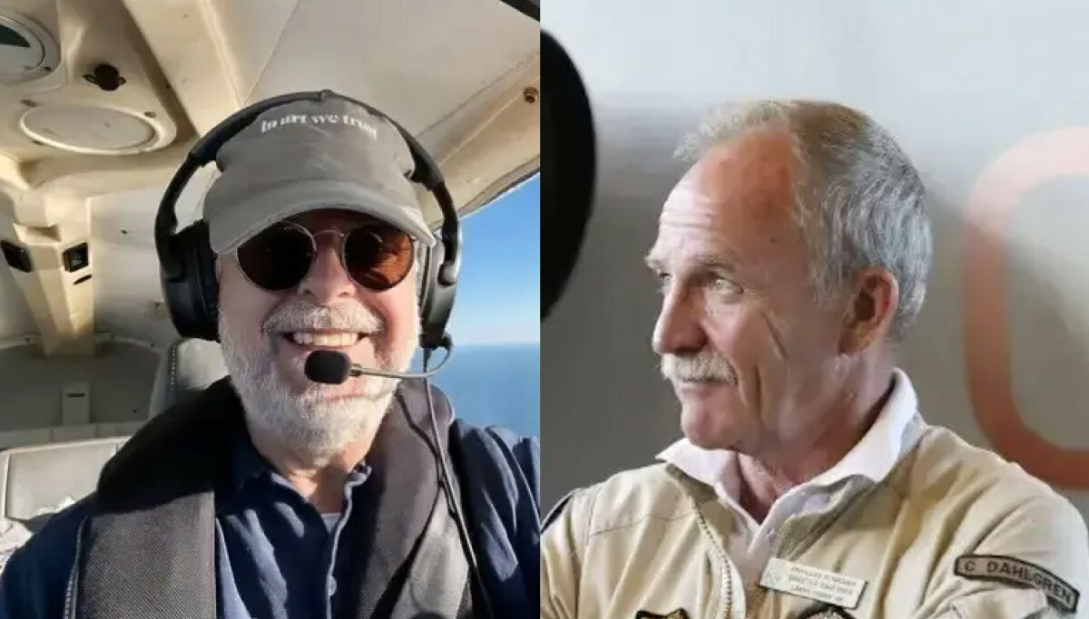 Christer og Lennart døde i flystyrt