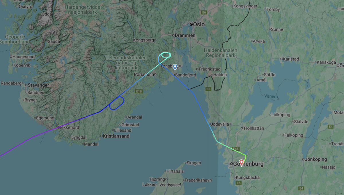 Ryanair-fly på vei til Torp - måtte nødlande - Dagbladet