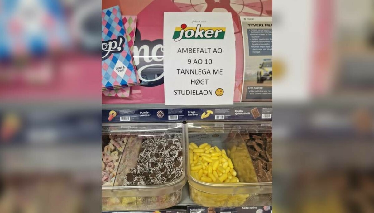 Norsk Joker-skilt går viralt: - Tar helt av